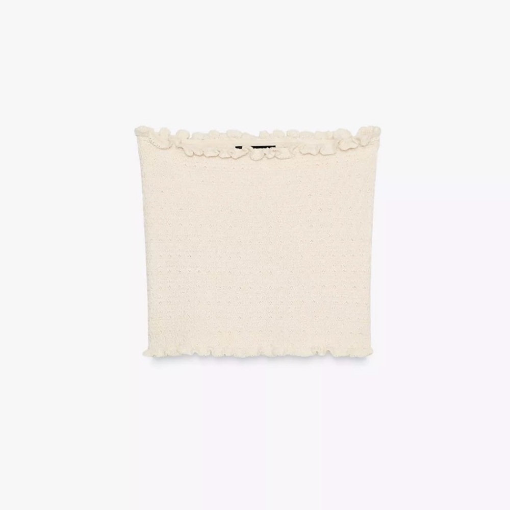 Zara knit bandeau top - Picture 6 of 13